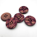 1" Plum Shimmer | Plastic Buttons