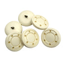 1" Porthole White | Plastic Buttons