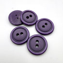 3/4" Grape | Plastic Buttons