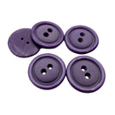 3/4" Grape | Plastic Buttons
