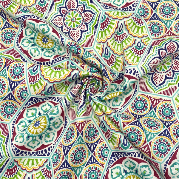 Moody Mandala | Cotton Canvas