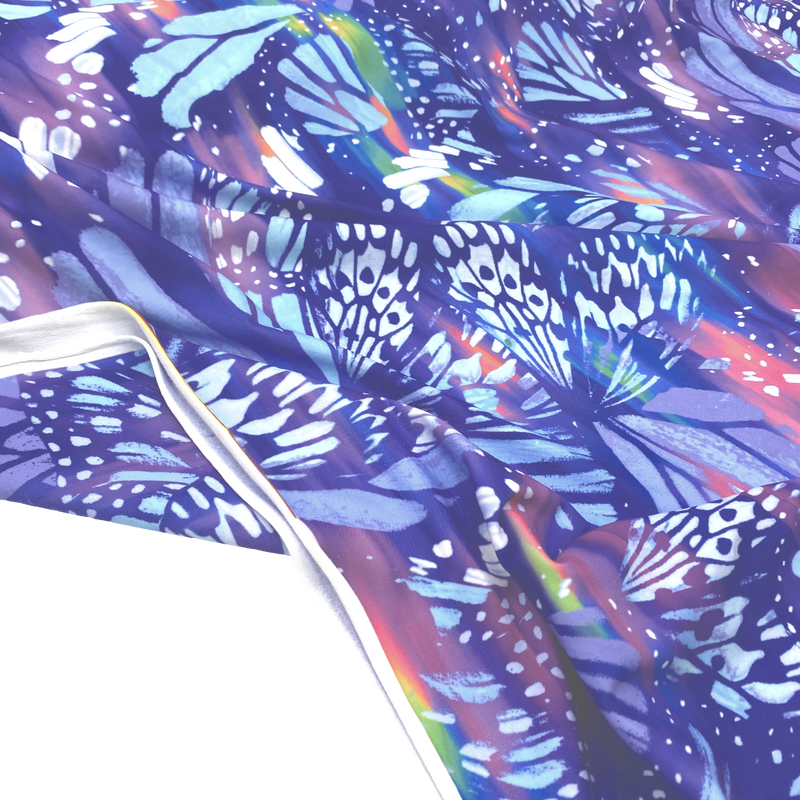 Butterfly Wings | Brushed Athletic Stretch Knit