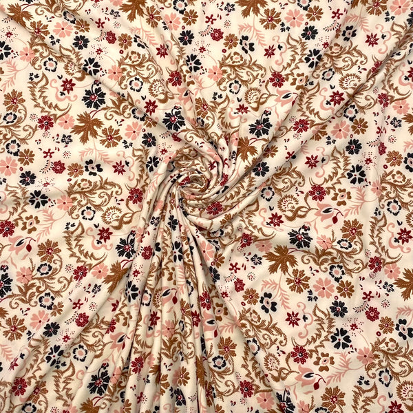 Gingerbread Garden | Brushed Athletic Stretch Knit