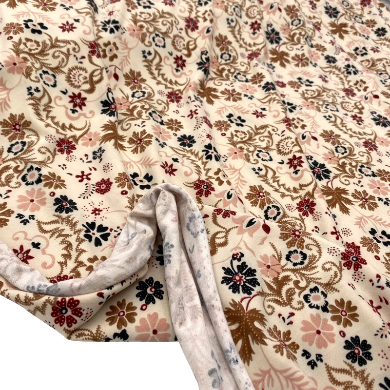 Gingerbread Garden | Brushed Athletic Stretch Knit