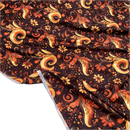 Latte Swirls | Polyester Knit