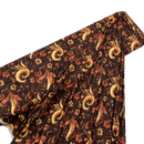 Latte Swirls | Polyester Knit