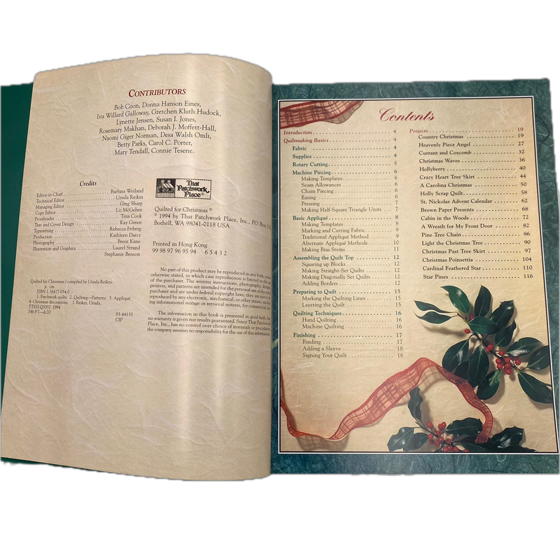 Quilted for Christmas | Book