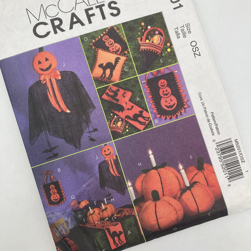 McCall's M5201 | Seasonal Decorations | Halloween Crafts