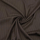 Cocoa Cream Stripes | Suiting