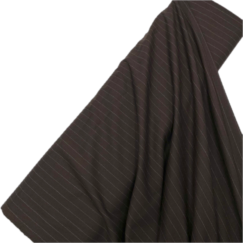 Cocoa Cream Stripes | Suiting