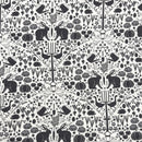 Rabbit Damask White | Midnight in the Garden | Quilting Cotton