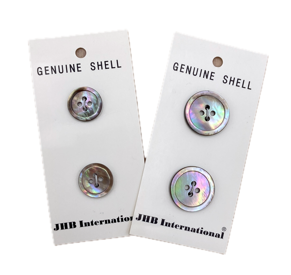 5/8" or 3/4" Light Lavender | Shell Buttons | Choose Your Size