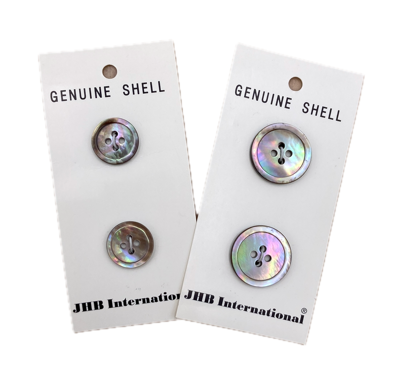 5/8" or 3/4" Light Lavender | Shell Buttons | Choose Your Size