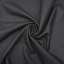 Black | 100% Wool Coating | Varsity Wool Melton