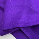 Royal Purple | Wool Blend Coating | Varsity Wool Melton