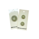 3/4" or 1-1/8" Jade Ring | Plastic Buttons | Choose Your Size