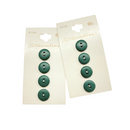11/16" or 1/2" Kale | Plastic Buttons | Choose Your Size