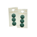 11/16" or 1/2" Kale | Plastic Buttons | Choose Your Size