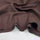 Dark Chocolate | 100% Wool Coating | Varsity Wool Melton