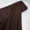 Dark Chocolate | 100% Wool Coating | Varsity Wool Melton