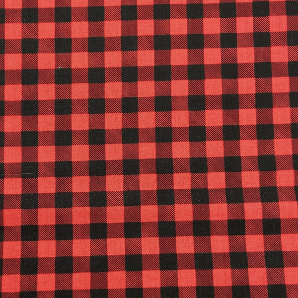 Red Check | Holly Berry Tree Farm | Quilting Cotton