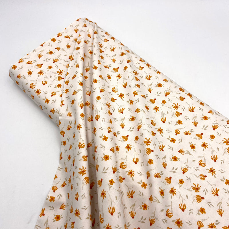 Droopy Daisy White | Sundance | Quilting Cotton