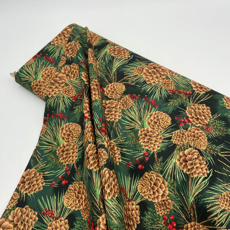 Pine Boughs | Hoffman Fabrics | Quilting Cotton