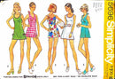 Simplicity 5696 | Misses' / Women's Mini-Dress or Bathing-Suit, Halter Bathing-Suit & Panties| Size 14