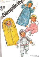 Simplicity 5735 | Babies' Layette | Infant Size 6mo