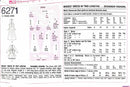 Simplicity 6271 | Misses' Dress in Two Lengths | Size 12