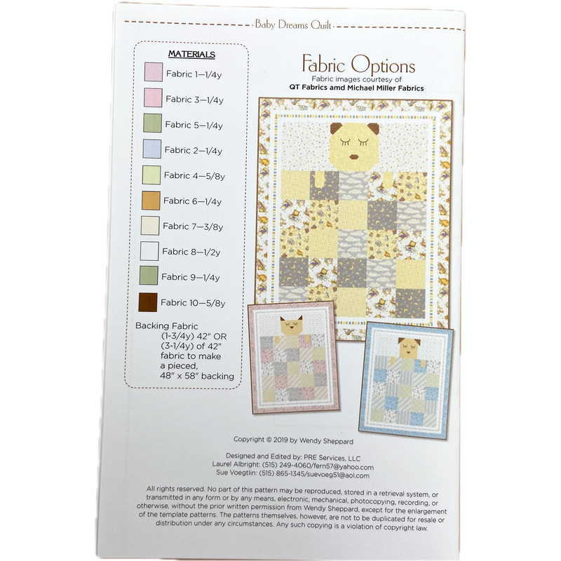 Baby Dreams Quilt | Wendy Sheppard | Quilt Pattern