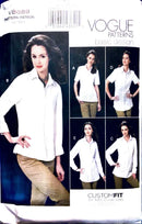Vogue V8689 | Misses' Shirt | Size 6-12