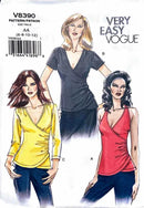 Vogue V8390 | Misses' Top | Size 6-12