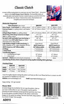 Classic Clutch | Andrie Designs | Craft Pattern