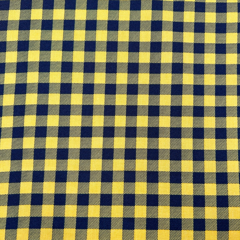 Gold and Black | Buffalo Check | Wilmington Prints | Quilting Cotton