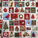 Christmas Stamps | Quilting Cotton