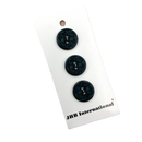 3/4" Green Tilework | Plastic Buttons