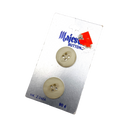 3/4" Majestic | Plastic Buttons | Set of 2
