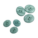 1/2" or 3/4" Pearly Oval | Plastic Buttons | Choose Your Favorite