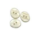 1/2" or 3/4" Pearly Oval | Plastic Buttons | Choose Your Favorite