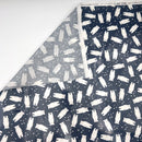 Nice Ice Baby Polar Bears Navy | PUL Fabric | Polyurethane Laminate | Laminated on the FRONT
