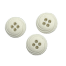 1/2", 5/8" or 3/4" Swirl Edge | Plastic Buttons | Choose Your Favorite