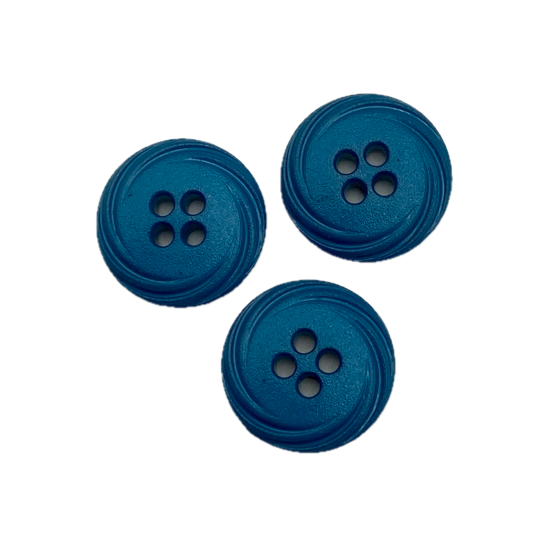 1/2", 5/8" or 3/4" Swirl Edge | Plastic Buttons | Choose Your Favorite