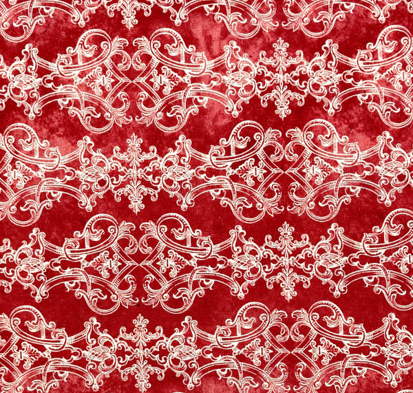 Fanciful Red | Christmastime | Quilting Cotton