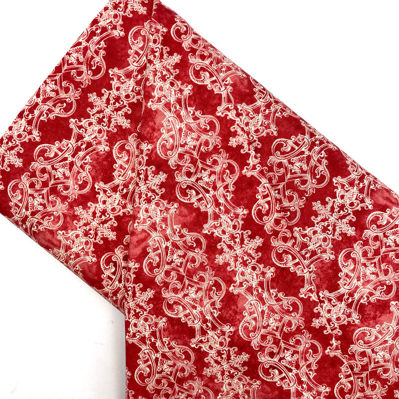Fanciful Red | Christmastime | Quilting Cotton