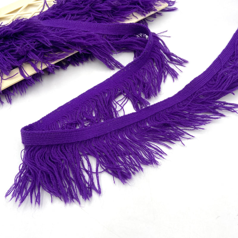 3" Purple | Fringe Trim