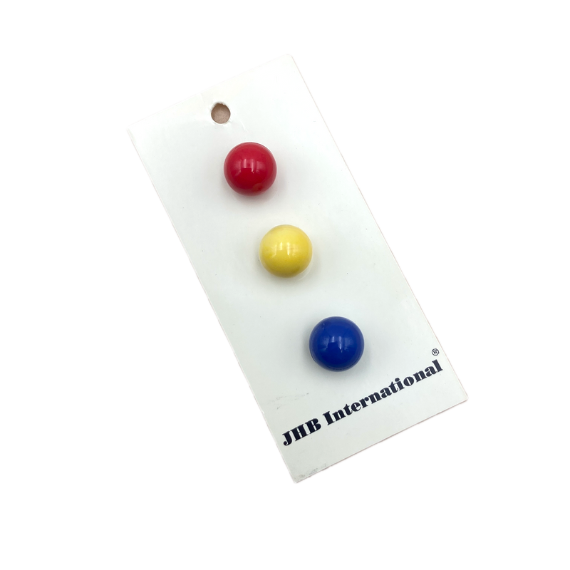 1/2" Primary |  Plastic Buttons