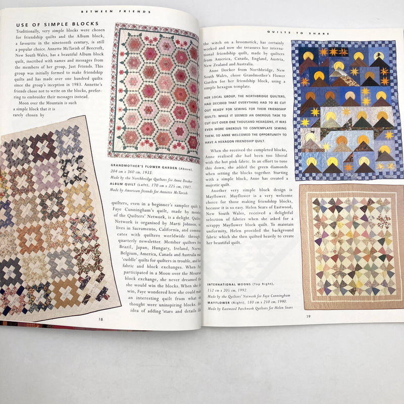 Between Friends Quilts to Share | Book