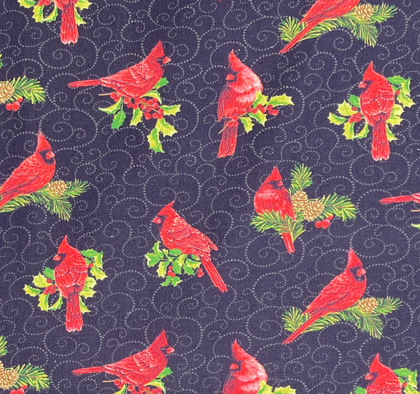 Nature Sings Black | Joy of the Season | Quilting Cotton