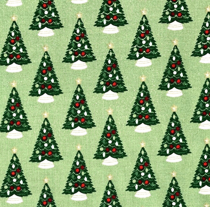 Trees Green | Christmas Traditions | Quilting Cotton